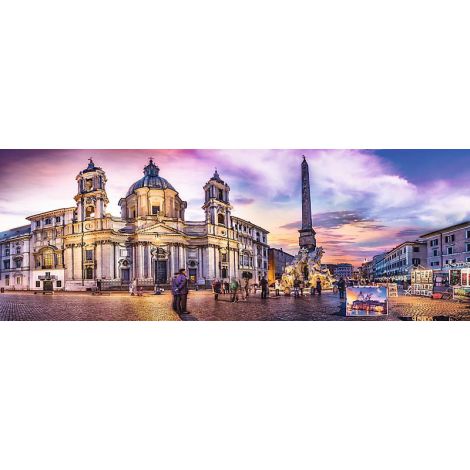 Puzzle Trefl 500el Panorama Piazza Navona - 2